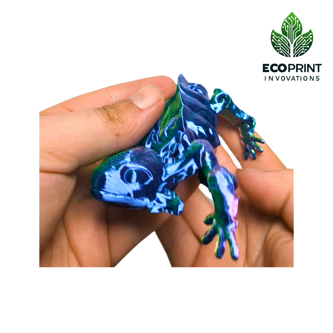 Articulated Axolotl Fidget Toy - 3D Printed in Multicolour for Sensory