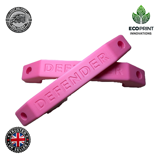 Land Rover Defender Interior Door Handles - Pair (1983-2016) Pink 3D Printed