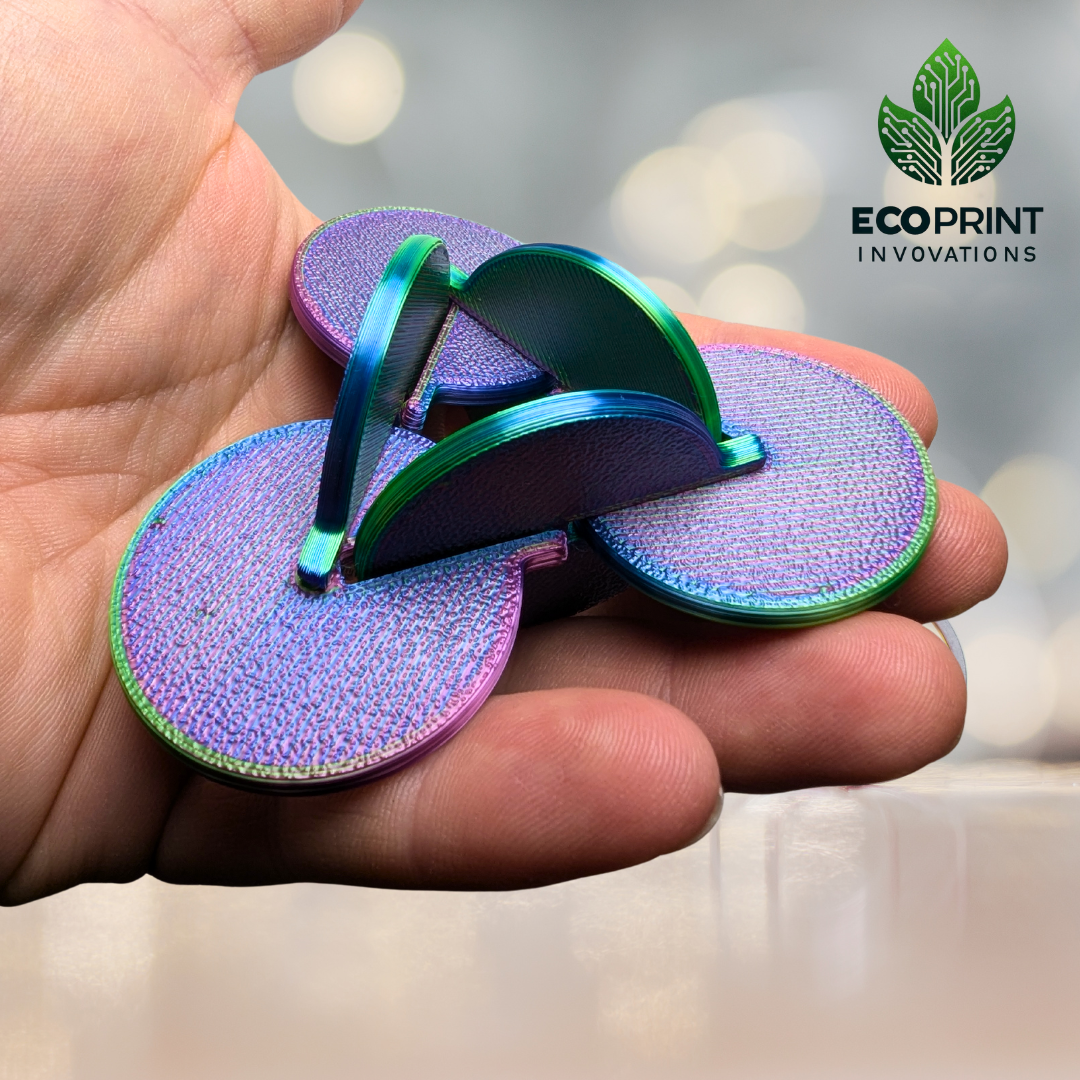 Twister Fidget Toy - Multicolour 3D Printed Sensory Aid for ADHD, Stress Relief, & Anxiety