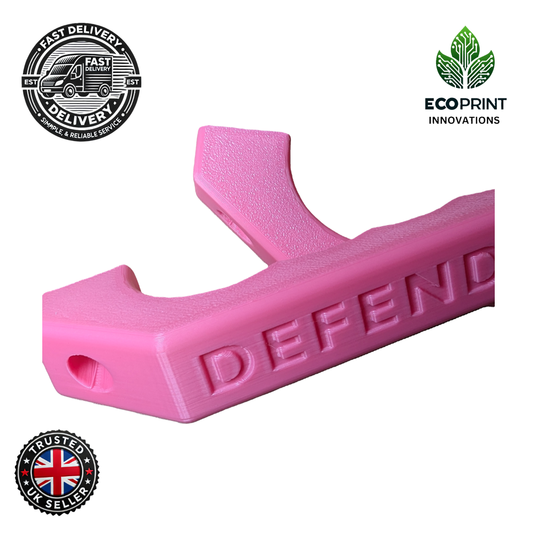 Land Rover Defender Interior Door Handles - Pair (1983-2016) Pink 3D Printed