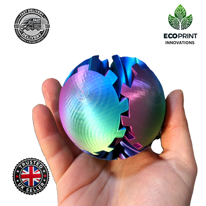 Multicolour Gear Twister Fidget Ball - A Unique and Captivating Toy