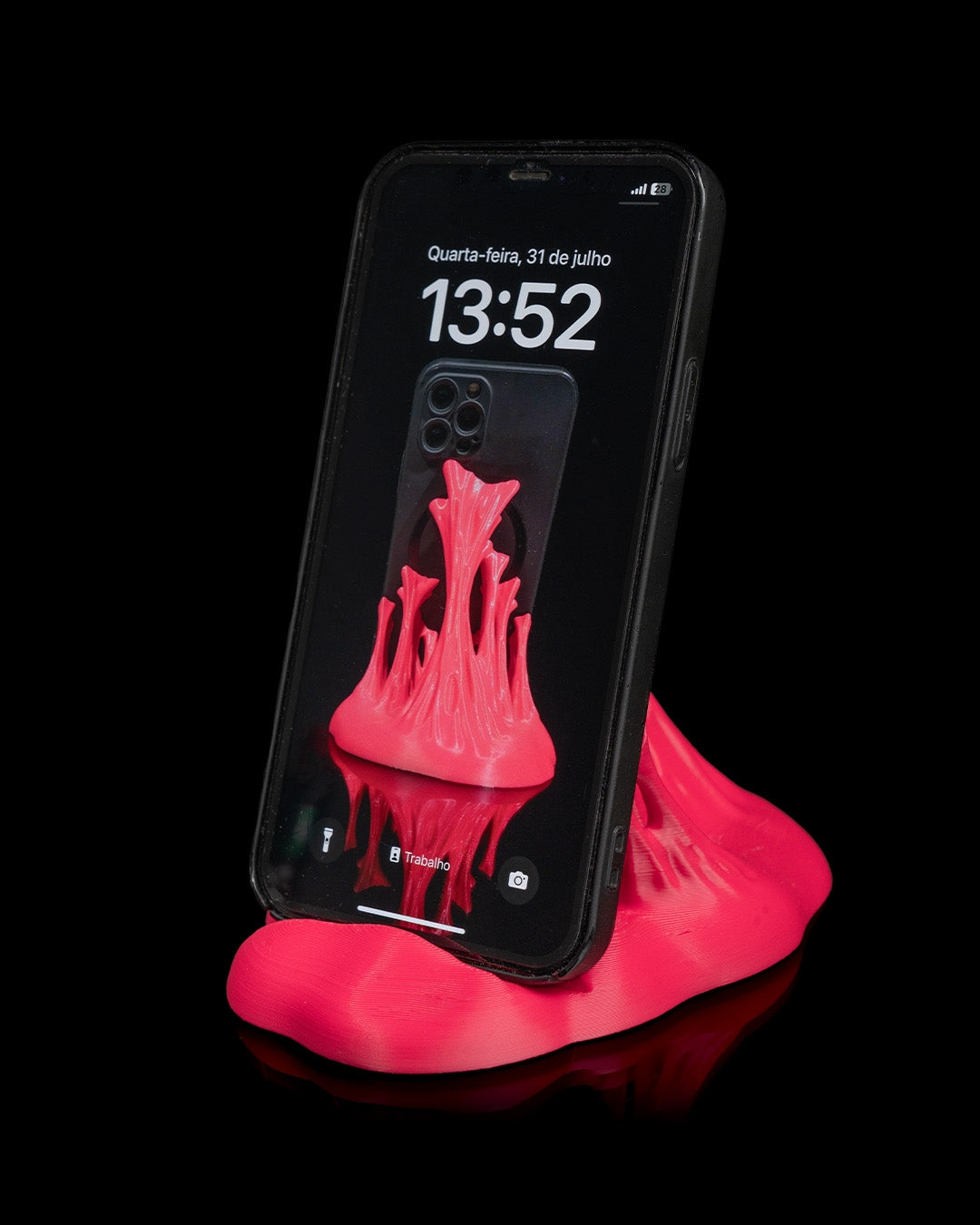 Sticky Situation Phone Holder for IPhone and Android - Unique & Playful Design