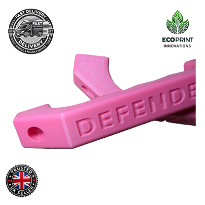 Land Rover Defender Interior Door Handles - Pair (1983-2016) Pink 3D Printed