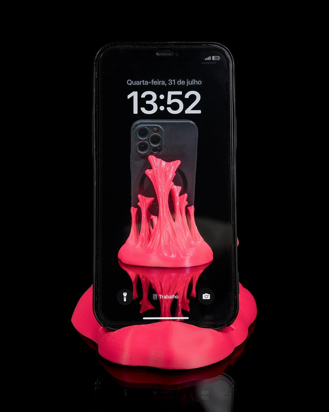 Sticky Situation Phone Holder for IPhone and Android - Unique & Playful Design