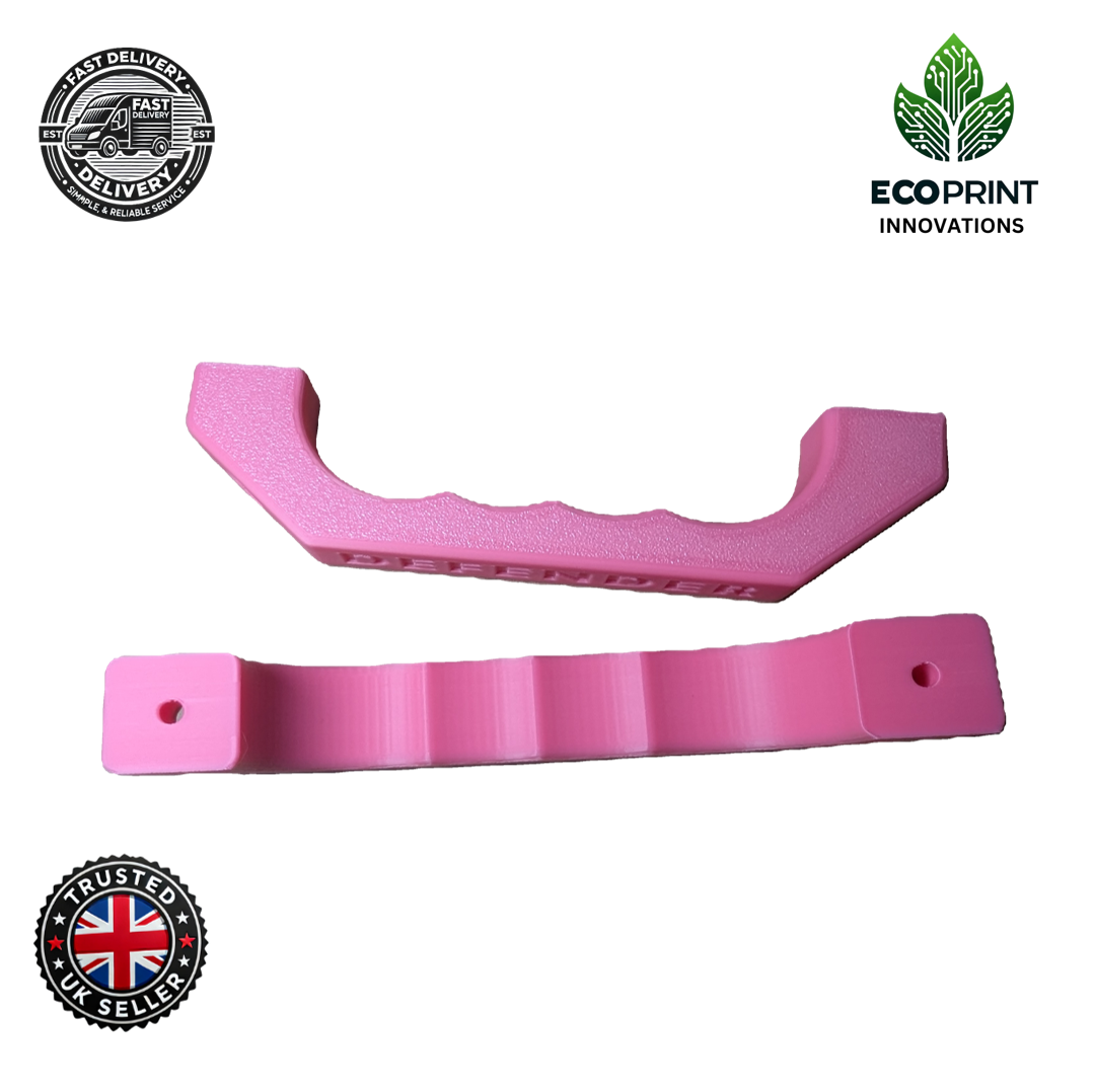 Land Rover Defender Interior Door Handles - Pair (1983-2016) Pink 3D Printed