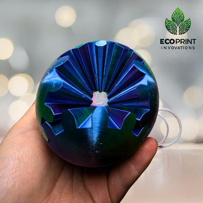 Experience the ultimate fidgeting sensation with our large 10cm Iridescent Ball