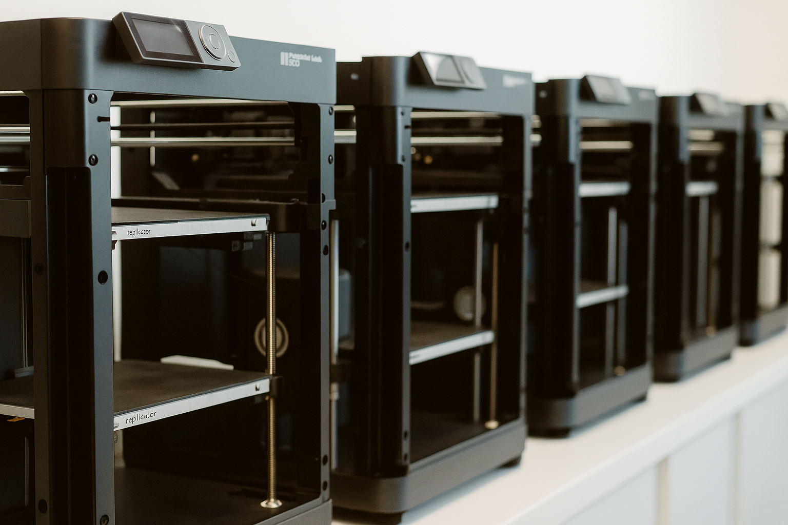 Our Industrial 3D Printer Farm